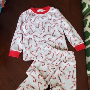 4T NWOT Candy Cane Pajamas
